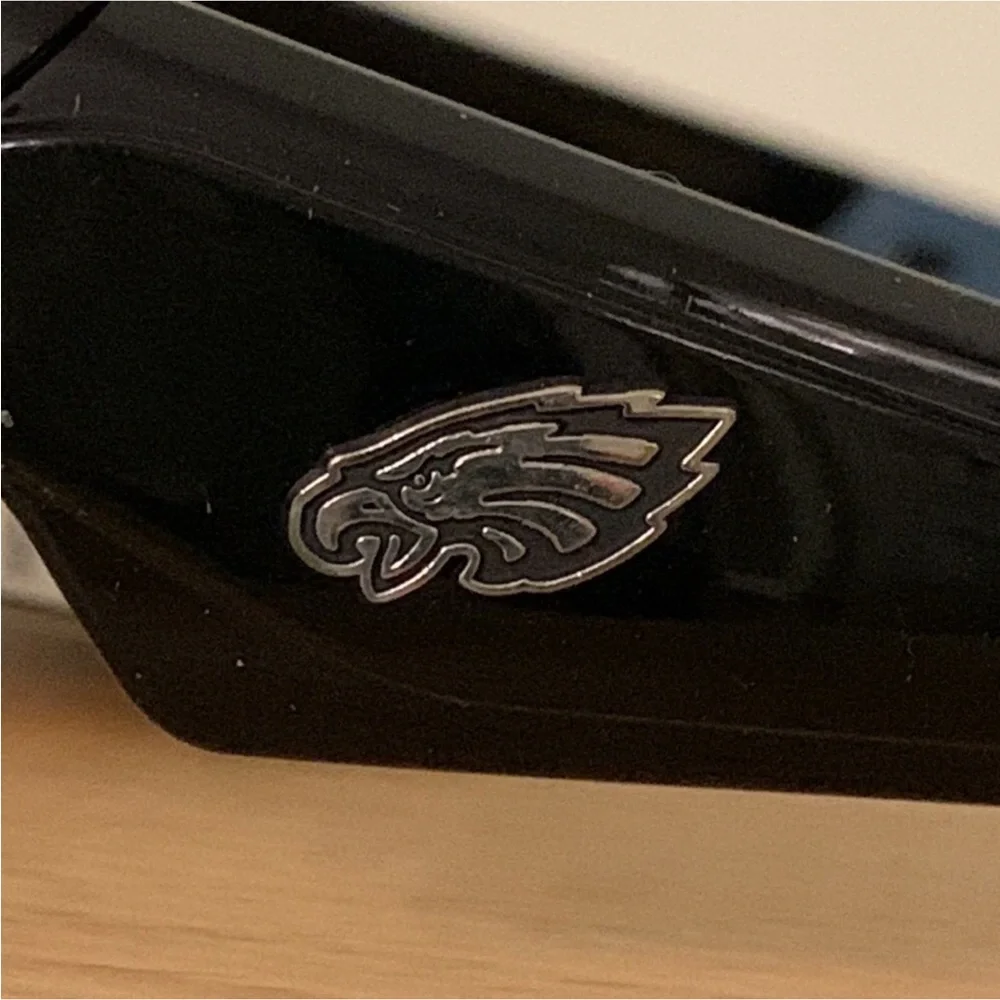 NFL Philadelphia Eagles Sunglasses Dynasty 2.0 Black with Green Tips